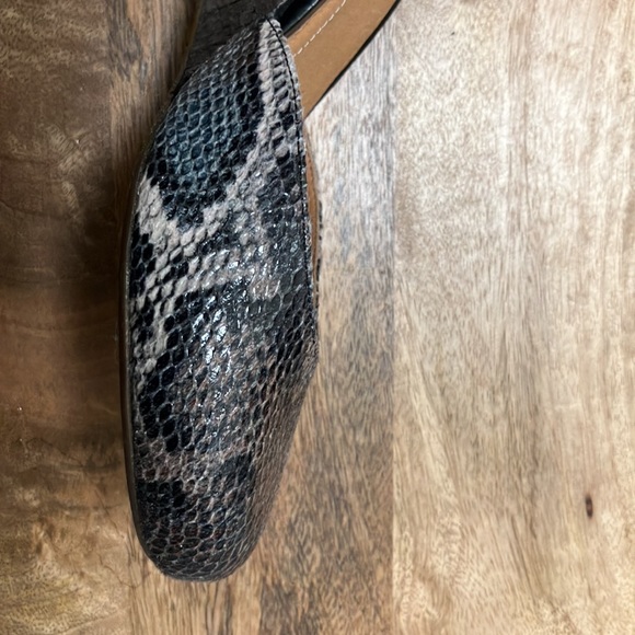 Clark’s Artisan Snakeskin Animal Print Wedges - Picture 9 of 16